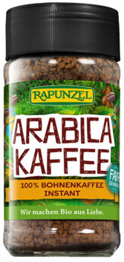 Produktfoto zu Rapunzel Kaffee Instant, Arabica 100g