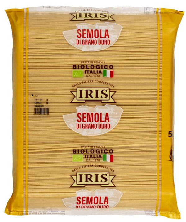Produktfoto zu Iris Spaghetti 5kg