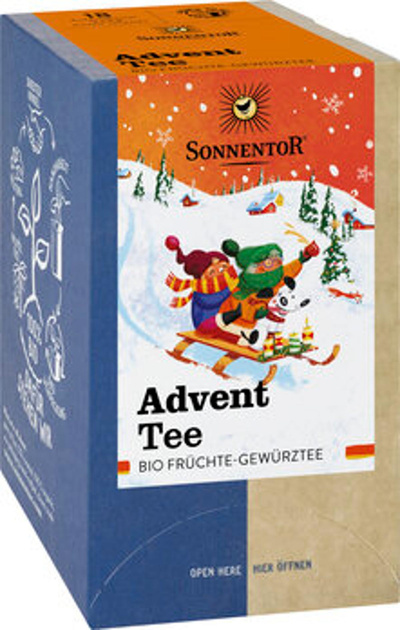 Produktfoto zu Sonnentor Advent-Tee Früchtetee 18x 2,8g