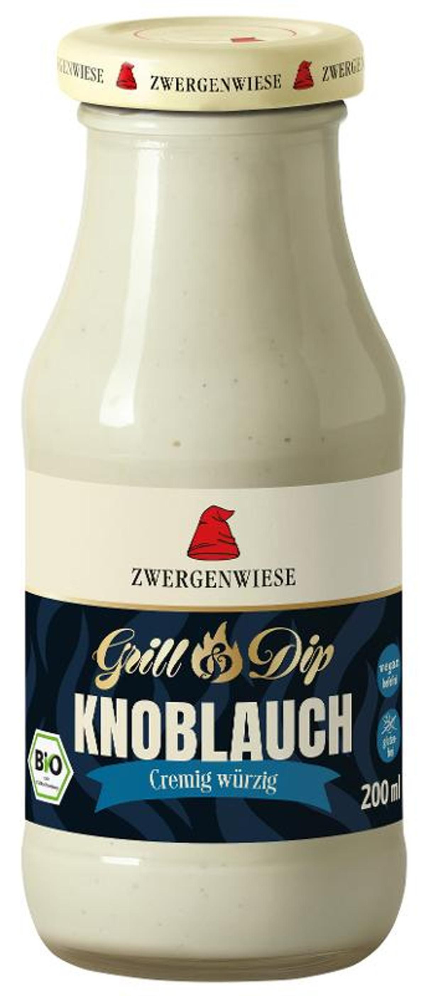 Produktfoto zu Zwergenwiese Grill & Dip Knoblauch 200ml