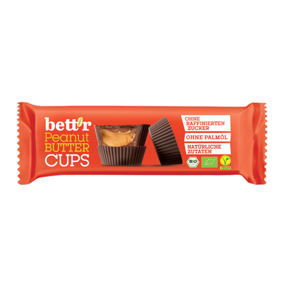 Produktfoto zu Bett´r Peanut butter Cups 39 g