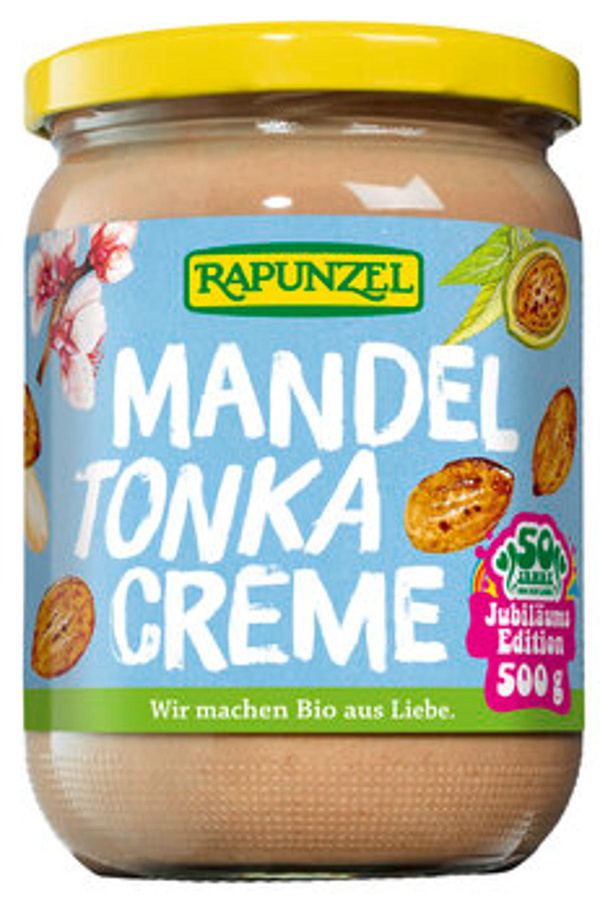 Produktfoto zu Rapunzel Mandel Tonka Creme 500g