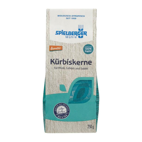 Produktfoto zu Spielberger Mühle Kürbiskerne 250g