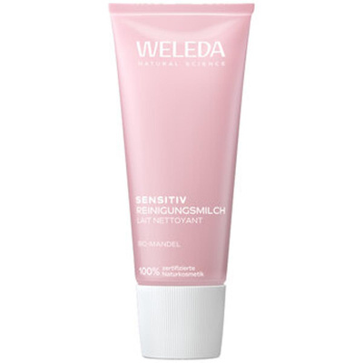 Produktfoto zu Weleda Sensitiv Reinigungsmilch Mandel 75ml
