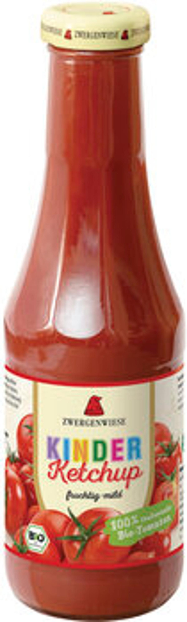 Produktfoto zu Zwergenwiese Kinder-Ketchup 500ml