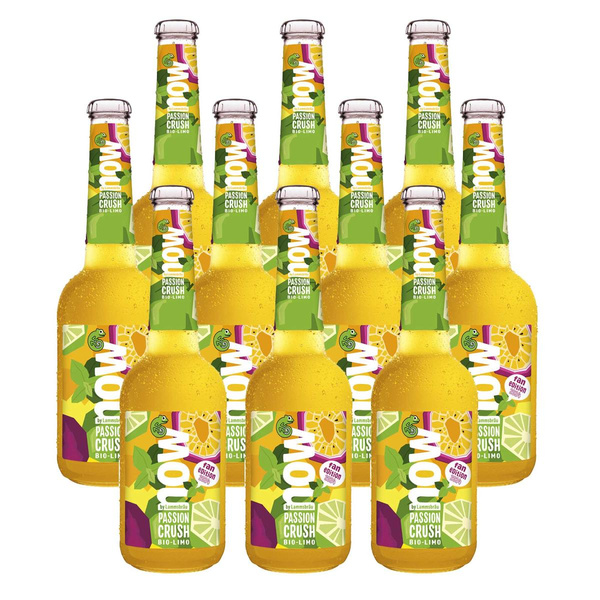 Produktfoto zu Kiste Now Passion Crush 10x0,33L