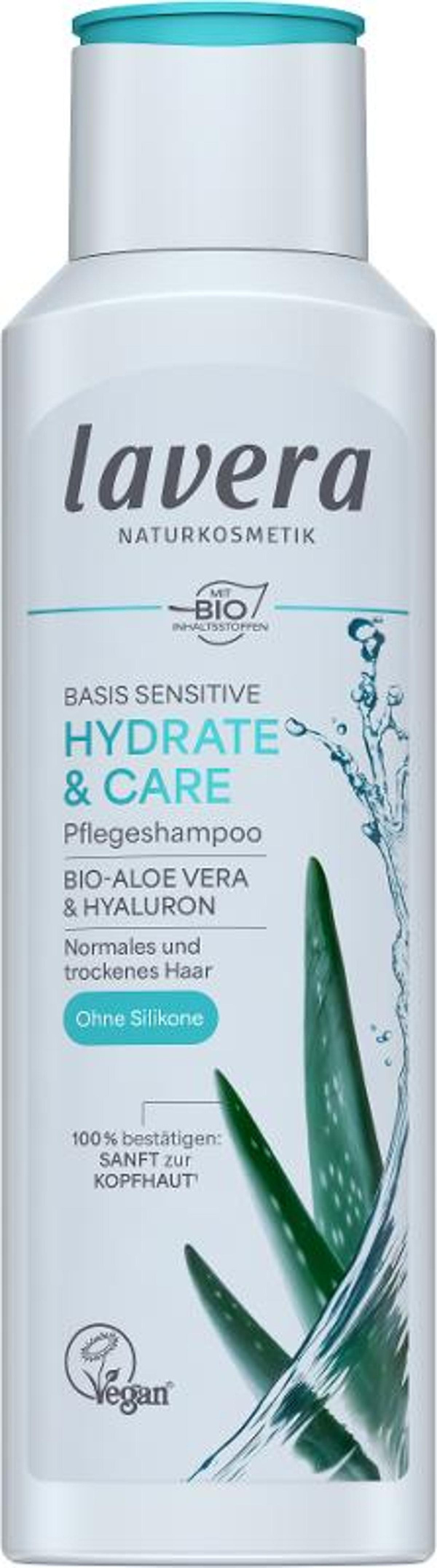 Produktfoto zu Lavera Shampoo basis sensitiv Feuchtigkeit 250ml
