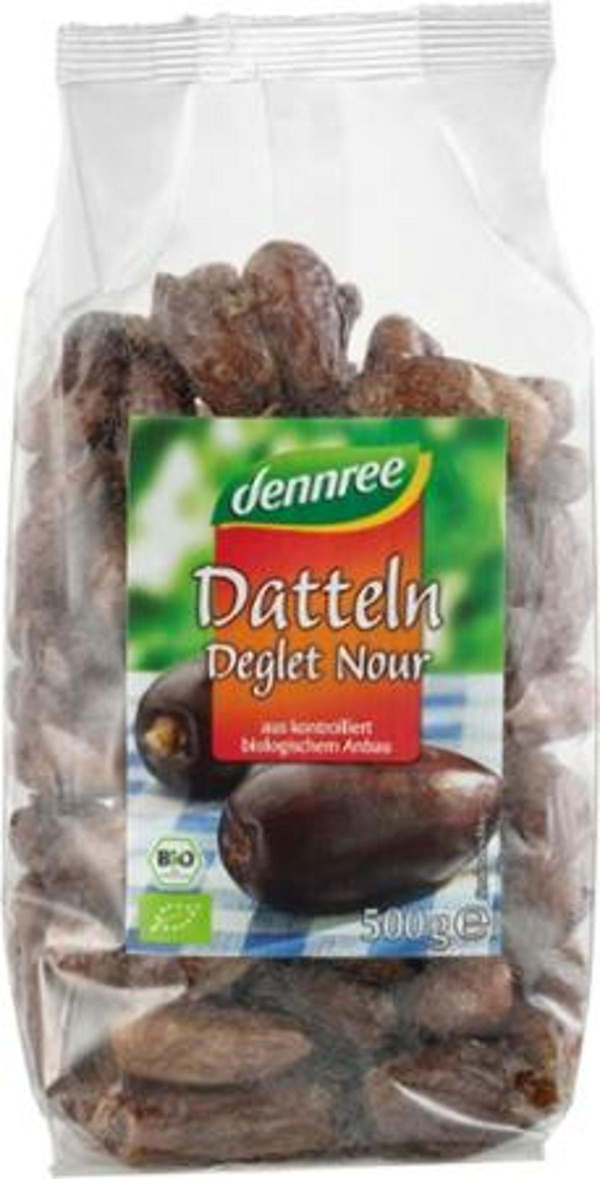 Produktfoto zu dennree Datteln "Deglet Nour" entsteint 500g