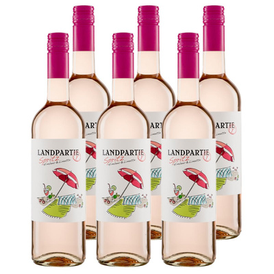 Produktfoto zu Kiste Landpartie Spritz Himbeer & Limette 6x0,75L