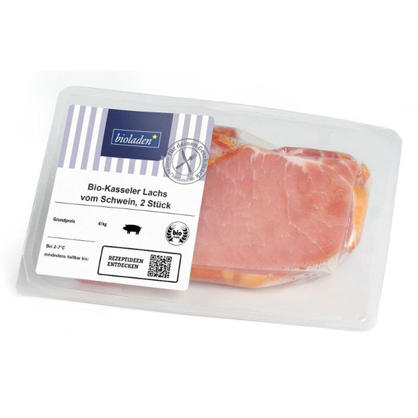 Produktfoto zu Bioladen* Kasseler Lachs 2Stück ca.200g