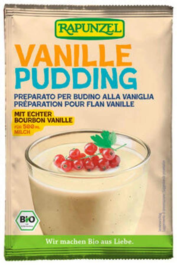 Produktfoto zu Rapunzel Pudding-Pulver Vanille 40g