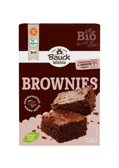 Produktfoto zu Bauckhof Backmischung Brownies 400g