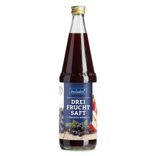 Produktfoto zu Bioladen* Dreifruchtsaft rot 0,7L