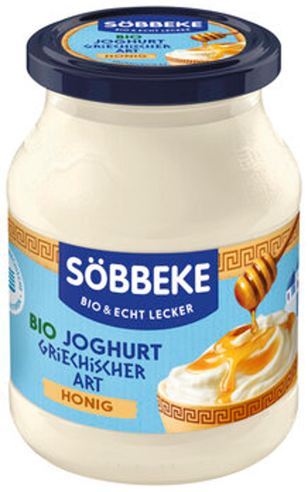 Produktfoto zu Söbbeke Joghurt griech. Art Honig 500g