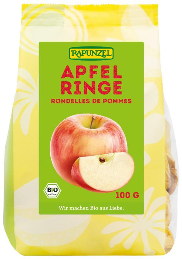 Produktfoto zu Rapunzel Apfelringe 100g