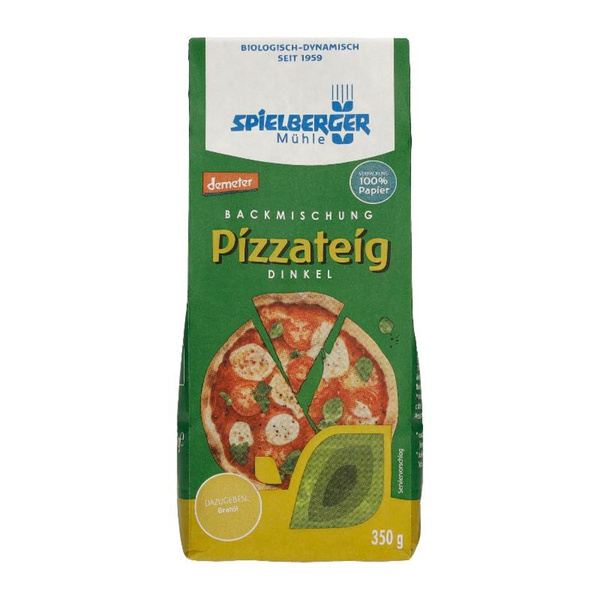 Produktfoto zu Spielberger Mühle Dinkel-Pizzateig 350g