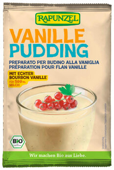Produktfoto zu Rapunzel Pudding-Pulver Vanille 40g
