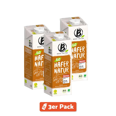 Produktfoto zu 3er Pack Berief Haferdrink natur