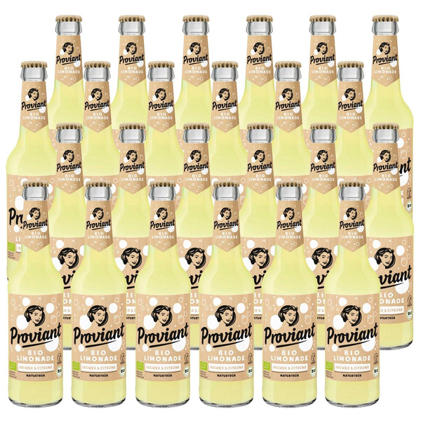Produktfoto zu Kiste Proviant Ingwer-Zitronenlimo 24x0,33L