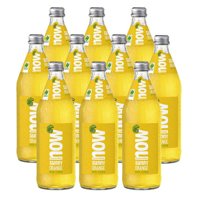 Produktfoto zu Kiste Now Sunny Orange 10x0,5L