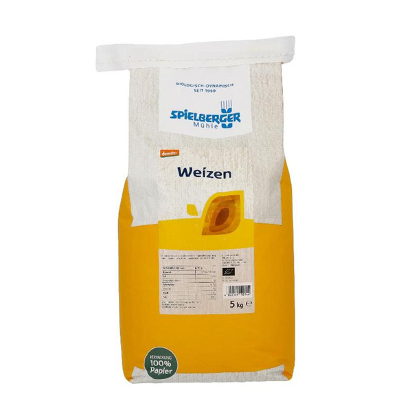 Produktfoto zu Spielberger Mühle Weizen 5kg