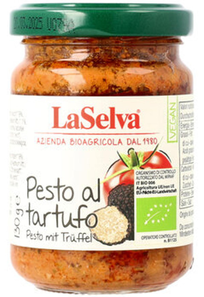 Produktfoto zu LaSelva Pesto mit Trüffel 130g