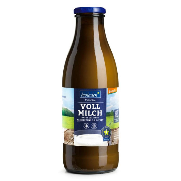 Produktfoto zu Demeter Milch 3,8% 1l