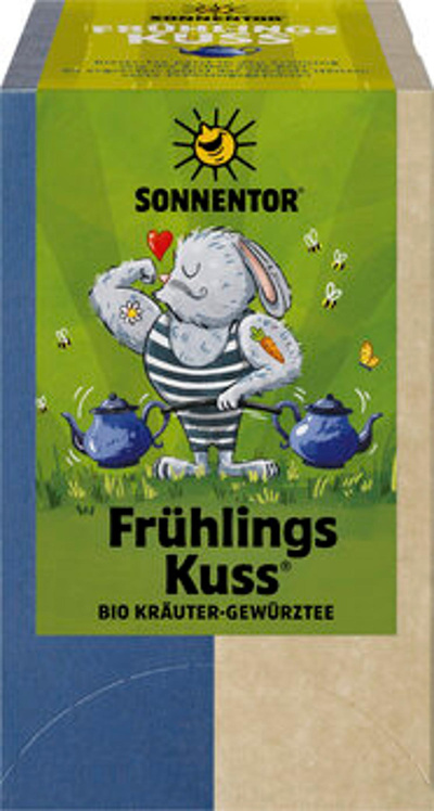 Produktfoto zu Sonnentor Frühlingskuss Kräutertee 18x1,5g