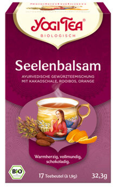Produktfoto zu Yogi Tee Seelenbalsam 17*1,9g