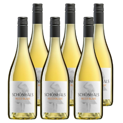Produktfoto zu Kiste Weingut Schönhals Secco Blanc Rheinhessen 6x0,75L