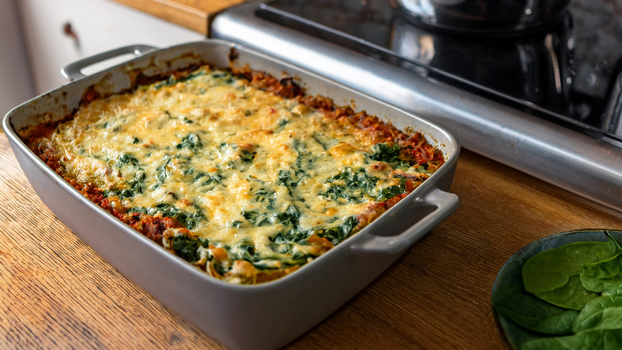Rezeptbild für Spinat-Lasagne