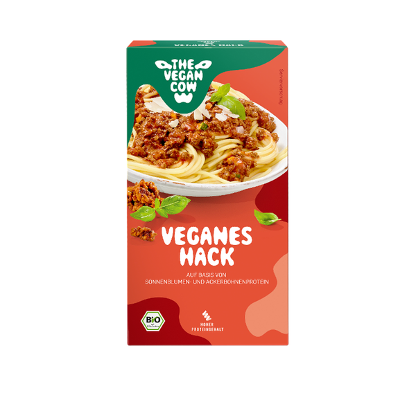Produktfoto zu The vegan cow Veganes Hack 200g