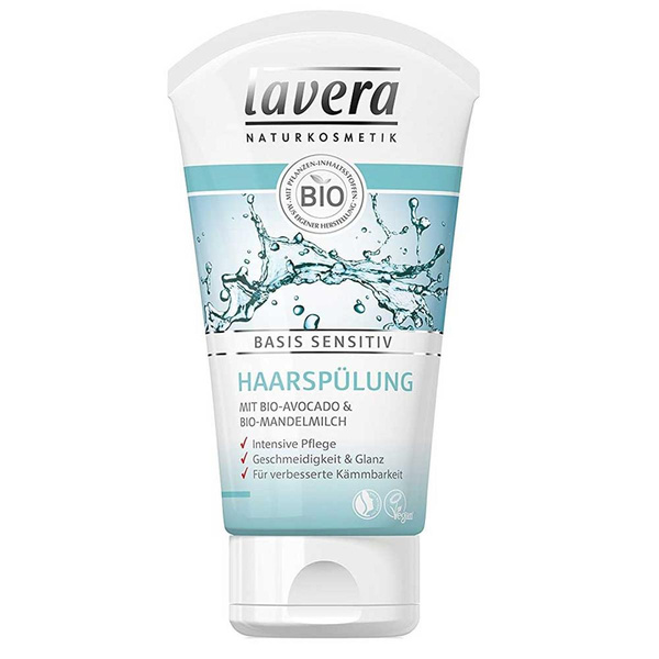 Produktfoto zu Lavera Conditioner Basis sensitiv Feuchtigkeit & Pflege 200ml