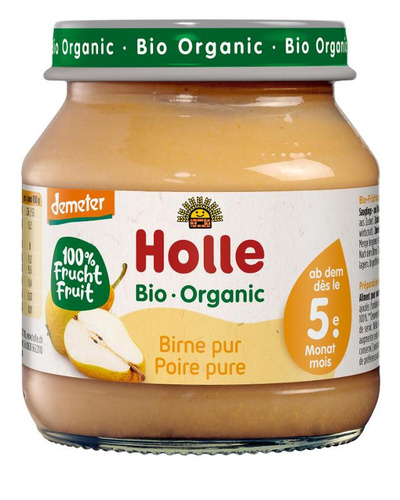 Produktfoto zu Holle Birne Pur 125g