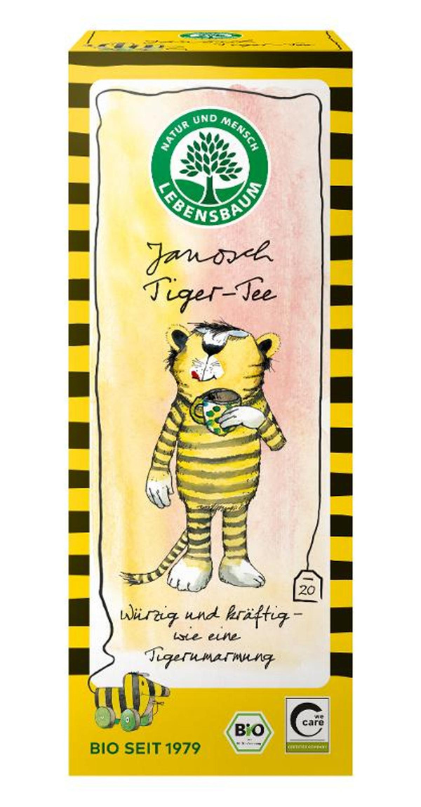 Produktfoto zu Lebensbaum Janosch Tigertee 20*1,5g