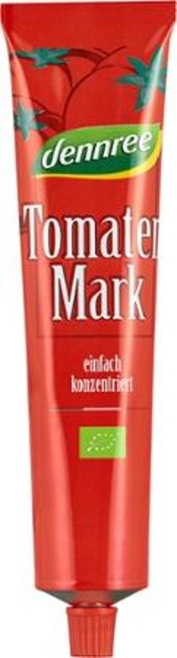Produktfoto zu dennree Tomatenmark in der Tube 150g