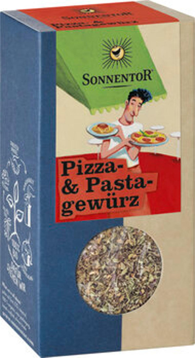 Produktfoto zu Sonnentor Pizza- und Pastagewürz 20g