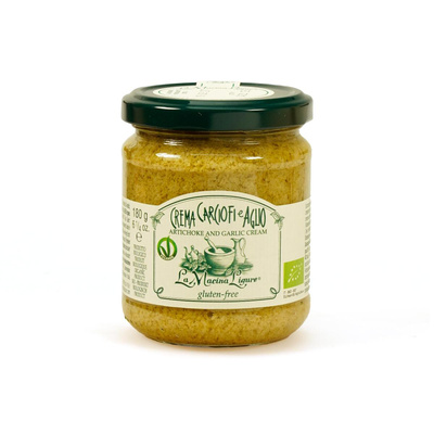 Produktfoto zu La Macina Ligure Artischockencreme mit Knoblauch 180g