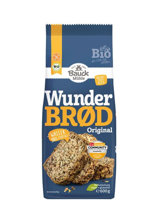 Produktfoto zu Bauckhof Wunderbrod 600g