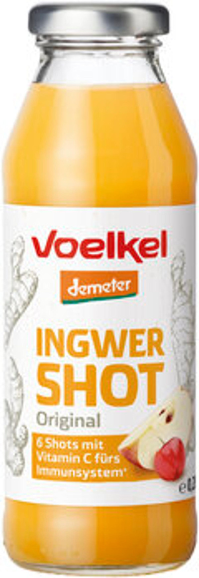 Produktfoto zu Voelkel Shot Ingwer 280ml