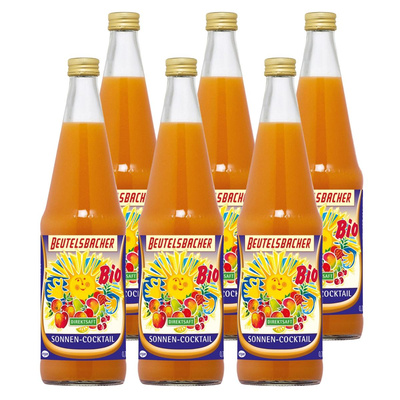Produktfoto zu Kiste Beutelsbacher Sonnencocktail 6x0,7l