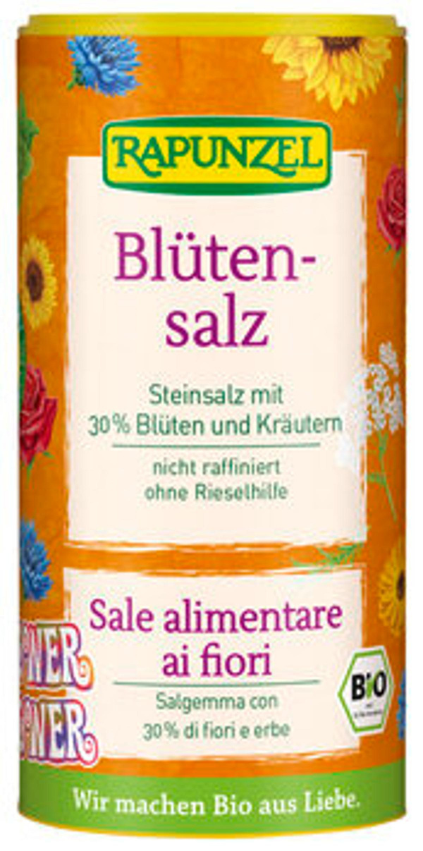 Produktfoto zu Rapunzel Blütensalz Flower Power 90g