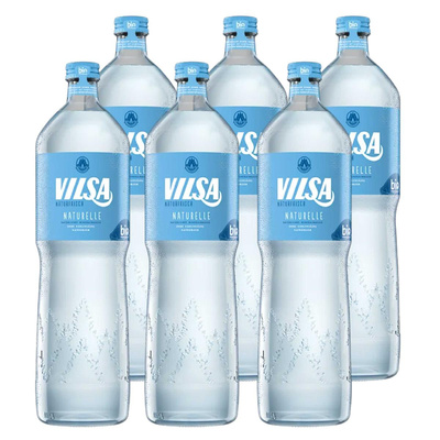 Produktfoto zu Kiste Vilsa Brunnen Mineralwasser naturelle 6x1L