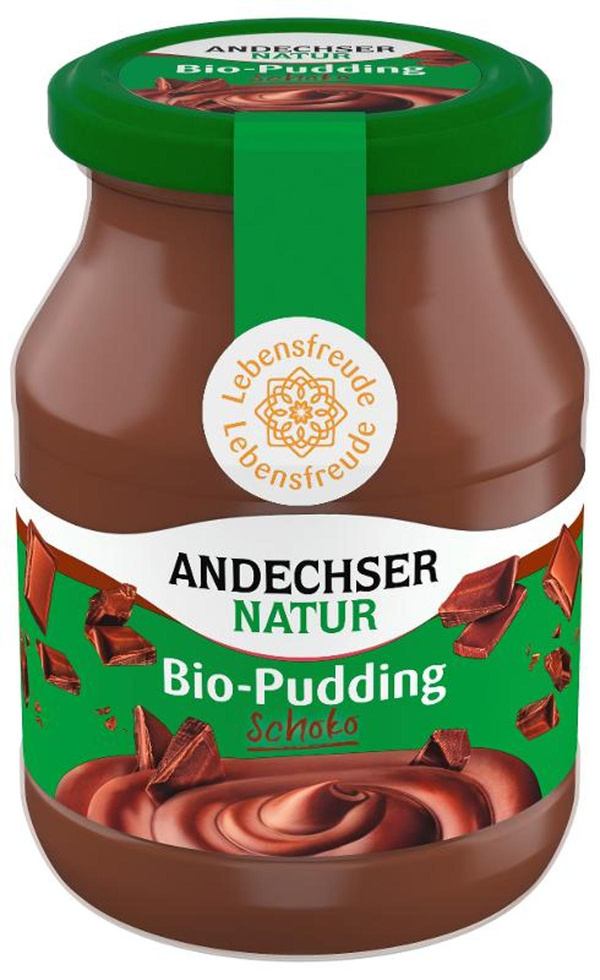 Produktfoto zu Andechser Schoko-Pudding 500g