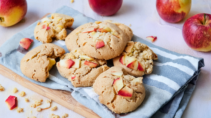 Rezeptbild für Apfel-Cookies