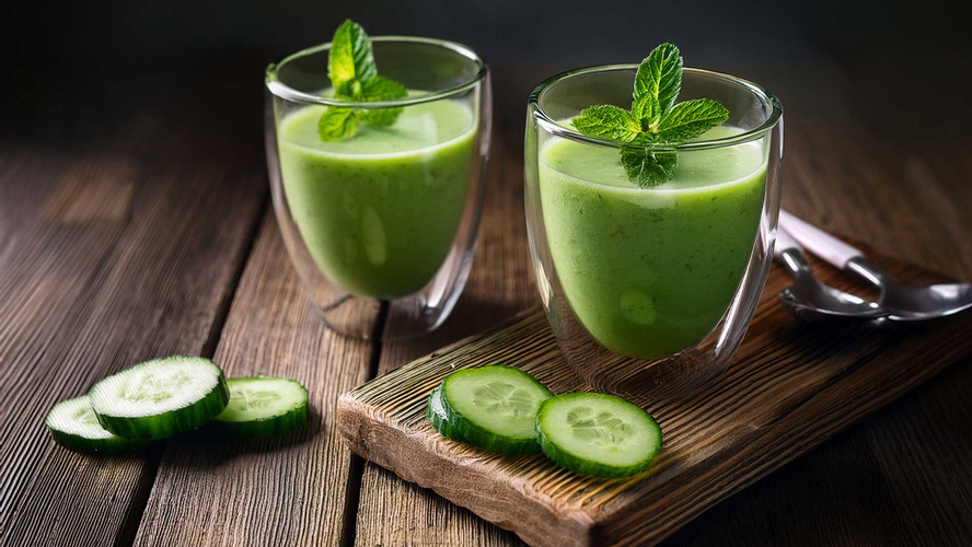 Rezeptbild für Gurken Gazpacho