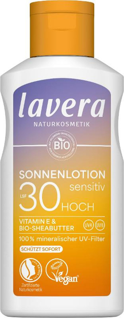 Produktfoto zu Lavera Sonnenlotion LSF 30 100ml