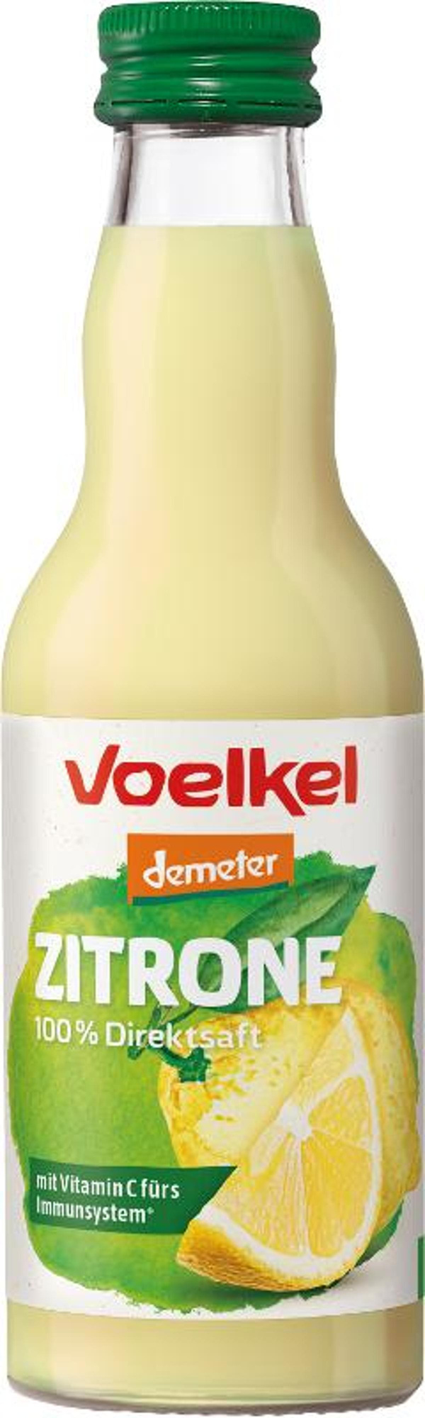 Produktfoto zu Voelkel Zitronensaft 0,2L