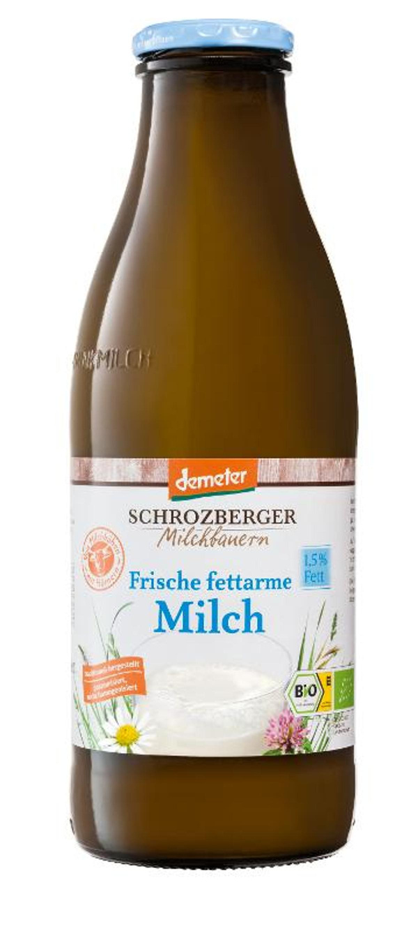Produktfoto zu Demeter Milch 1,5% 1L
