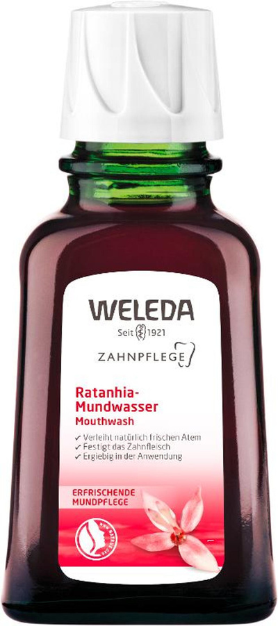 Produktfoto zu Weleda Ratanhia-Mundwasser 50ml